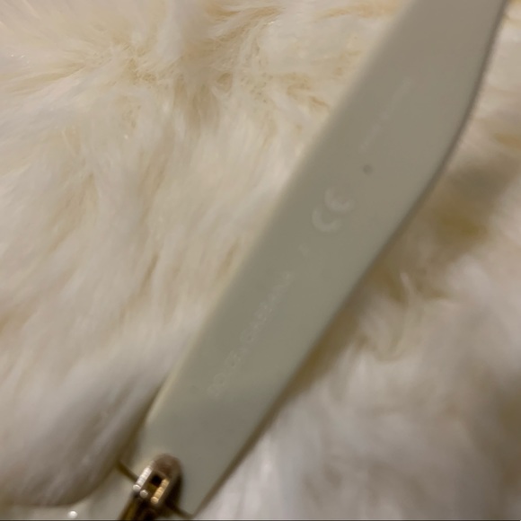 D&G logo Dolce & Gabbana White Gold SUNGLASSES - Picture 10 of 15